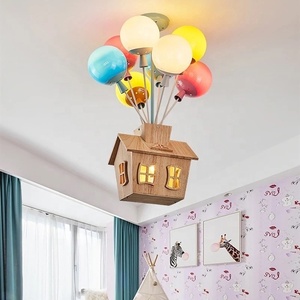 <span class=keywords><strong>Lampadario</strong></span> a Palloncini Cartoon per Bambini, Facile Installazione a Soffitto per Cameretta di Bambini e Bambine, Asilo o Soggiorno - Product Image 4