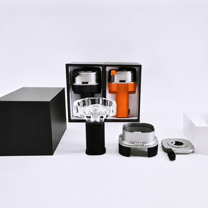 Dispositif de gestion de la chaleur pour chicha en aluminium de qualité supérieure, porte-charbon coloré HMD, accessoire pour bol de chicha, coffret cadeau, ensemble en gros - Product Image 5