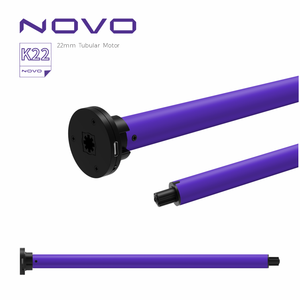 NOVO Moteur tubulaire pour stores enrouleurs motorisés, batterie rechargeable au lithium DC 5V, 22mm, pour tube de 30-32mm K22 - Product Image 1