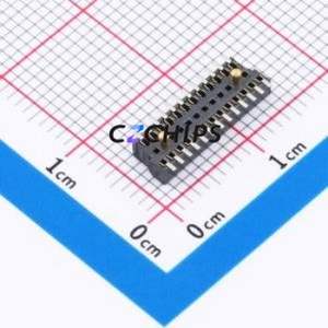 BKS-125-01-L-V-A Pin Socket SMD,P=1mm Connector ( Pitch: 1mm )( Row Spacing: 2.54mm )( Mounting Type: Vertical Mount ) - Product Image 2