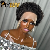 Perruques en cheveux humains coupe pixie en gros, fournisseurs de perruques en cheveux humains bouclés, perruques frontales en dentelle HD, perruques sans colle en cheveux humains, perruques bob en cheveux humains