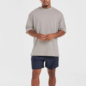 Nueva Llegada, Camisetas de Verano para Hombre, Informales, Transpirables, de Talla Grande, con Logotipo Personalizado, Diseño OEM, Venta al Por Mayor - Product Image 3