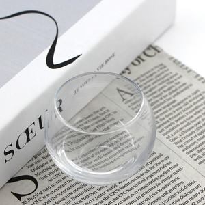 100ml 250ml 750ml Mini sphère claire bocal à bougie <span class=keywords><strong>en</strong></span> <span class=keywords><strong>verre</strong></span> transparent réservoir de poisson bouteille de parfum vide - Product Image 5