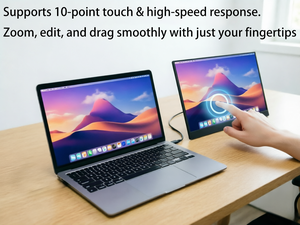 Monitor Portatile Smart da 15,6 Pollici IPS 1920*1080p, Schermo Aggiuntivo Touch Compatibile con Smartphone, Laptop e Computer - Product Image 3