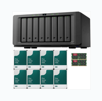 Serveur de stockage NAS Disk Station DS1825+ d'origine, neuf, avec capacité de 8 disques, sauvegarde de données de fichiers, en stock