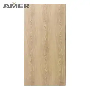Amer OEM工厂30厘米宽度防水浴室实木柚木凹槽ktv墙壁凹槽面板木塑复合墙