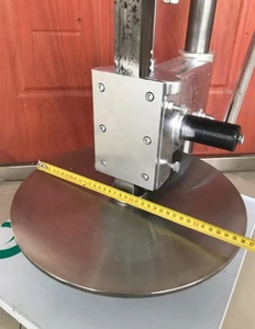 <span class=keywords><strong>JU</strong></span> Commercial 20cm/22cm/24cm /36cm Machine à presser la pâte à pizza à main/Presse manuelle à aplatir la pâte à pizza - Product Image 5
