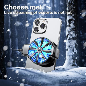 DY68 новый игровой кулер портативный дешевый телефон игровой Кулер Радиатор с RGB подсветкой для телефона - Product Image 3