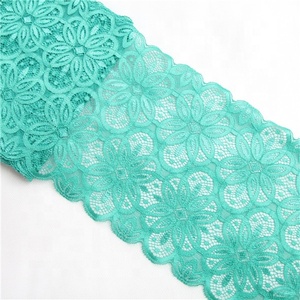 Dải Băng Đàn Hồi 18Cm Dải Ruy Băng Trang Trí Hoa Đục Lỗ Dành Cho May Quần Áo May Mặc Ren <span class=keywords><strong>Spandex</strong></span> Trang Trí - Product Image 5