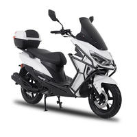 Moped 150cc, système d'injection électronique d'essence refroidi par eau, scooter à essence 150cc, moto à essence