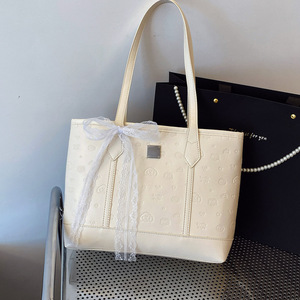 Versione coreana di borsa Tote in stile dolce, nuova Tote Bag di grande capacità, borsa <span class=keywords><strong>a</strong></span> tracolla alla moda e Versatile - Product Image 6