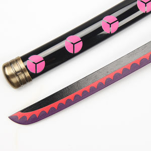 Le plus populaire 78CM One Piece <span class=keywords><strong>Shusui</strong></span> Cosplay Collection Nouveau jouet épées Mini <span class=keywords><strong>Katana</strong></span> en bois avec lame de bambou Anime court <span class=keywords><strong>Katana</strong></span> - Product Image 2
