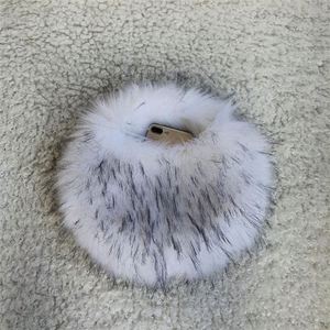 Colorful Soft Plush Scrunchies Elastic Faux Fur Fluffy Winter Hair <strong>Bands</strong> for Women Hair Accessories - Product Image 5