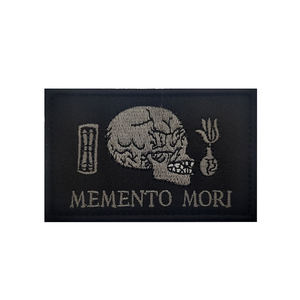 FORWARD Skull Fabric Tactical MEMENTO MORI <span class=keywords><strong>Brain</strong></span> Skull bordado tela táctica estilo divertido parche para bolsa sombrero DIY coser - Product Image 5