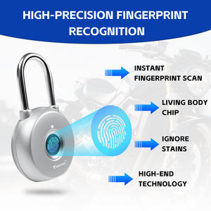 टोनीऑन फैक्टरी मूल्य सुरक्षा पैडलॉक स्मार्ट लॉक रिचार्जेबल मानक वाटरप्रूफ पैडलॉक - Product Image 3