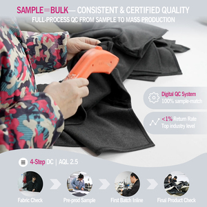 Blusa de satén negra de lujo para mujer con botones de rana, top peplum de manga corta con cuello mandarín, camisa elegante informal para oficina - Product Image 6