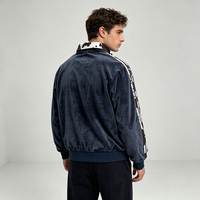 Veste de sport streetwear en gros pour marque de vêtements urbains, avec imprimé vache, modèle Reinventam a Jaqueta Track