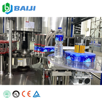 Machine à étiqueter automatique ronde en plastique pour bouteilles PET opp colle thermofusible eau boisson