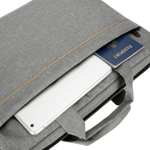 Sac à bandoulière pour ordinateur portable 15,6 pouces en polyester imperméable, mallette professionnelle fine et décontractée pour hommes et femmes - Product Image 4