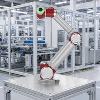Robot collaboratif flexible JAKA Zu18, charge utile de 18 kg, portée de 1073 mm, bras robotique industriel pour l'entretien CNC et la manutention des matériaux
