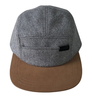 Casquette de course OEM personnalisée vierge, souple et légère, imperméable, en nylon pour hommes, concevez votre propre casquette à 5 panneaux.