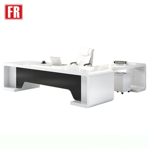 Professionnel de <span class=keywords><strong>Bureau</strong></span> En Forme De <span class=keywords><strong>L</strong></span> <span class=keywords><strong>Bureau</strong></span> Table Classique Meubles Commerciaux D'approvisionnement D'usine - Product Image 5