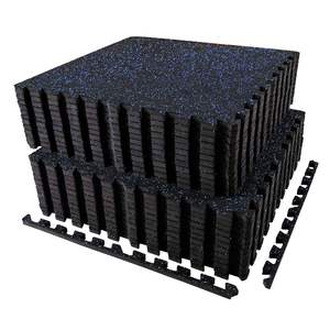 Estera protectora de espuma entrelazada de alta calidad para suelo de gimnasio interior de goma Eva para suelo de gimnasio Fitness 14Mm estera para suelo de gimnasio - Product Image 1