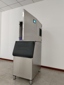 Large Capacity Square Cube <b>Ice</b> <b>Maker</b> Fast <b>Ice</b> Making Commercial <b>Ice</b> <b>Machine</b> 500KG Per Day Stainless Steel Material Output 500KG/ - Product Image 2
