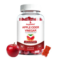 OEM AegleWell Permen Kunyah Cuka Apel dengan Mother Pomegranate Beetroot, Pendukung Pencernaan Alami, Detoksifikasi, Bersihkan, HALAL