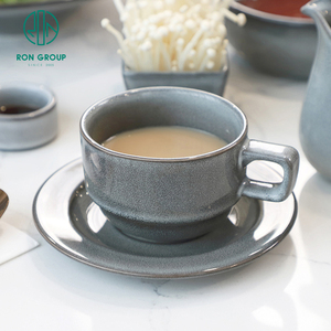 Precio <span class=keywords><strong>de</strong></span> fábrica Industrial personalizado porcelana Drinkware gran capacidad 100mL 220ml taza <span class=keywords><strong>de</strong></span> café <span class=keywords><strong>de</strong></span> agua con asa <span class=keywords><strong>para</strong></span> hospitalidad - Product Image 2
