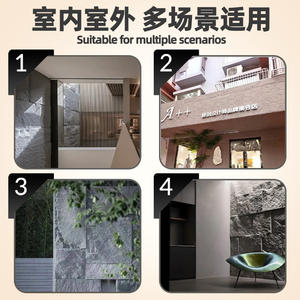 Pierre artificielle en cuir de pierre de lave épaissi, imitation pierre, pierre murale légère, flexible, vente en gros - Product Image 4