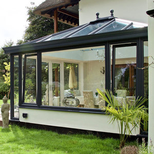 Winter Garden Sunroom libère le <span class=keywords><strong>toit</strong></span> en triangle Sunroom Glass House Abordable Outdoor House Sunroom - Product Image 2