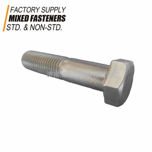 Premium OEM/ODM HDG Zinc SS Grado A2 Aniso ASME SAE J429 Perno Nuevo diseño para la construcción de torre de gas de aceite Black Ox Black Zinc Plated - Product Image 2