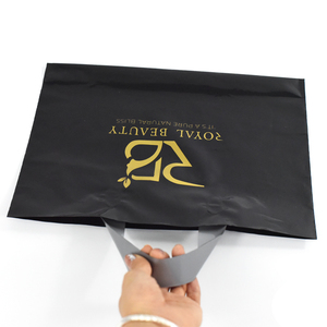 Bolsas de compras con asa reutilizable irrompibles personalizadas Bolsas de compras biodegradables Bolsas de compras de plástico - Product Image 4