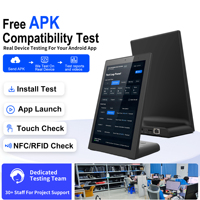 Monitor Táctil Android RK3288 de 10 Pulgadas con Forma de L para Señalización Digital, Nueva Cámara USB, Puerto RJ45, Tablet Wifi con 2 GB de Memoria para Negocios