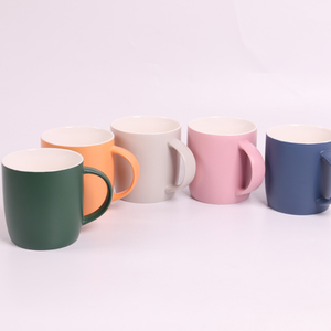 Hot Selling Novelty Colorful Matte Ceramic Custom Design Porcelain <b>Coffee</b> Mug - Product Image 6