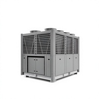 Système de refroidissement centralisé industriel professionnel à économie d'énergie, réfrigération de précision, refroidisseur à vis à air de 280 kW, chauffage