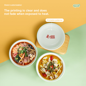 Contenants jetables en PP <span class=keywords><strong>de</strong></span> qualité alimentaire pour congélateur (110 oz) avec couvercle micro-ondable pour traiteur et épicerie - Product Image 3