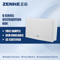 Caja de Distribución de Plástico ZENHE de Alta Calidad Serie Q 125A 440V 425*260*100mm para Sistema de Gestión de Edificios