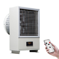 Nuevo Modelo de Ventilador Eléctrico con Calefactor para Granjas Avícolas, Invernaderos e Industrias, Granja de Animales