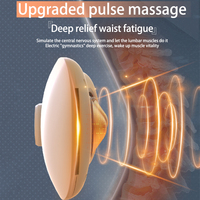 Kabellose USB-Aufladung Eingebauter Akku Luftdekompression Rückenstütze Lendenwirbeltraktion Massagegerät Rotlicht-Heizung Vibration
