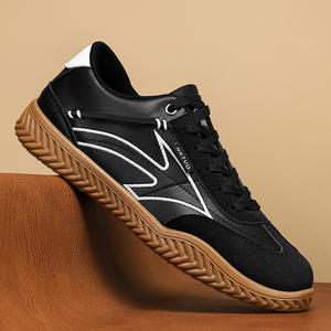 Wholesale High Quality All <strong>Black</strong> Suede Shoes Men Low Top <strong>Sparkle</strong> Glitter Strass Flat Rubber Sole Casual Board Sneakers Shoes - Product Image 2