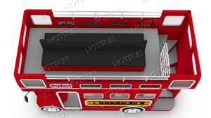 Giostre di Alta Qualità a Basso Prezzo, Giochi da Luna Park, <span class=keywords><strong>Autobus</strong></span> a Due Piani Stile Londinese in Vendita - Product Image 5