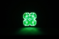 Lumière LED RGB 14W à changement de couleur, cube de 3 pouces, éclairage extérieur automobile, multicolore, IP67, 9-36V DC, camion, SUV, 4x4, tout-terrain