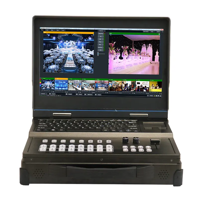 Broadcast Studio in a Box Live Production Suite Video Production Console Unit Integrated Radio TV Broadcasting Equipment System