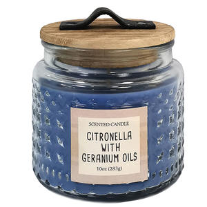 Velas naturales orgánicas de lujo personalizadas, regalos de boda sin humo para invitados, velas perfumadas de tarro de cristal blanco y negro con cera de soja - Product Image 2