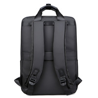 Sac à dos pour ordinateur portable extensible personnalisable en stock, sac d'affaires étanche en PU avec fermeture éclair, sac d'école pour le voyage