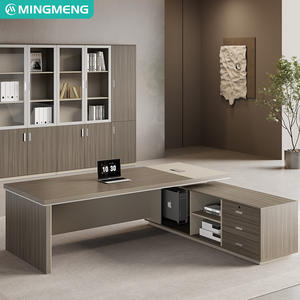 โต๊ะทำงานผู้บริหาร/ผู้จัดการสำนักงาน รุ่นคลาสสิก ยอดนิยมสำหรับธุรกิจ - Product Image 4