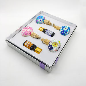 Profumo sospeso per auto deodorante in argilla polimerica multicolore con profumo sospeso - Product Image 3