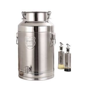 Fûts de stockage en acier inoxydable haute capacité pour lait et huile, vente en gros - Product Image 4